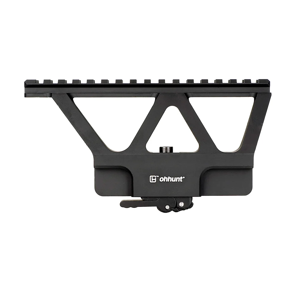 ohhunt® AK Side Rail Scope Mount with Quick Detach System Picatinny for AK47 AK74