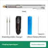 Electric engraving pen, glass and metal marking and engraving machine, jade seal, rechargeable mini carving pen, nut carving tool