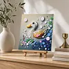 DIY Pre-Framed Deer Button Art Canvas Kit