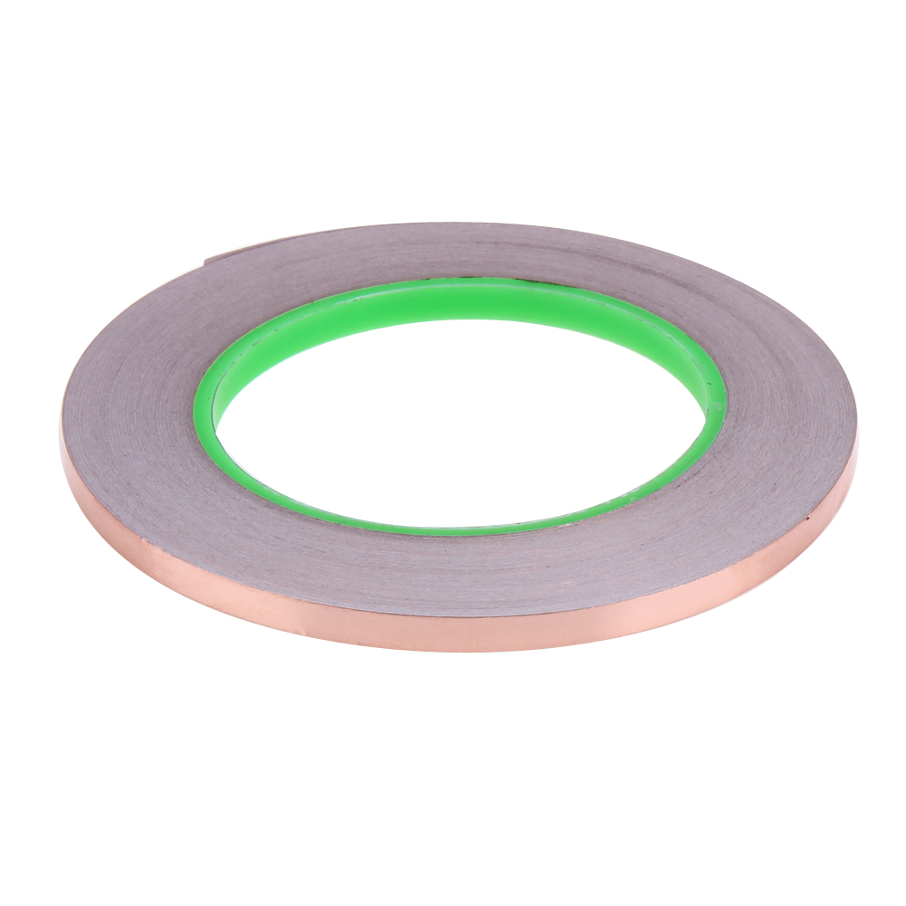 

33 Meters 0.6 cm Double Conductive Adhesive EMI Shielding Copper Foil Tape, 501 Original