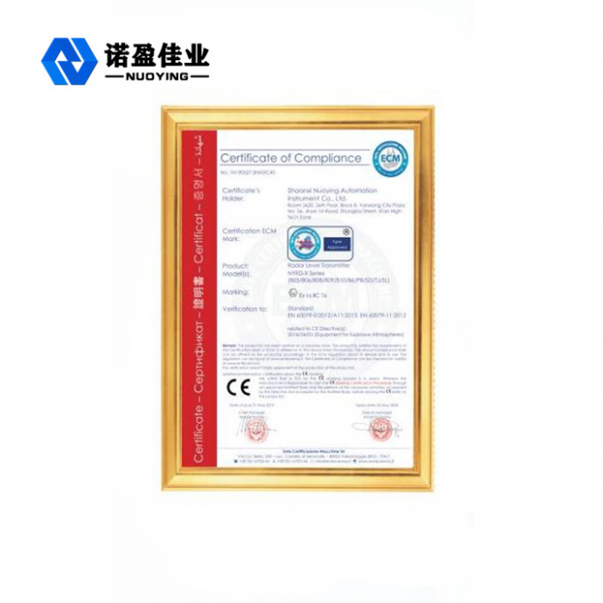 High Resolution Radar Level Transmitter For Multiple Complex Industrial 0