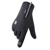 Gants coupe-vent imperm&eacute;ables antid&eacute;rapants pour &eacute;cran tactile