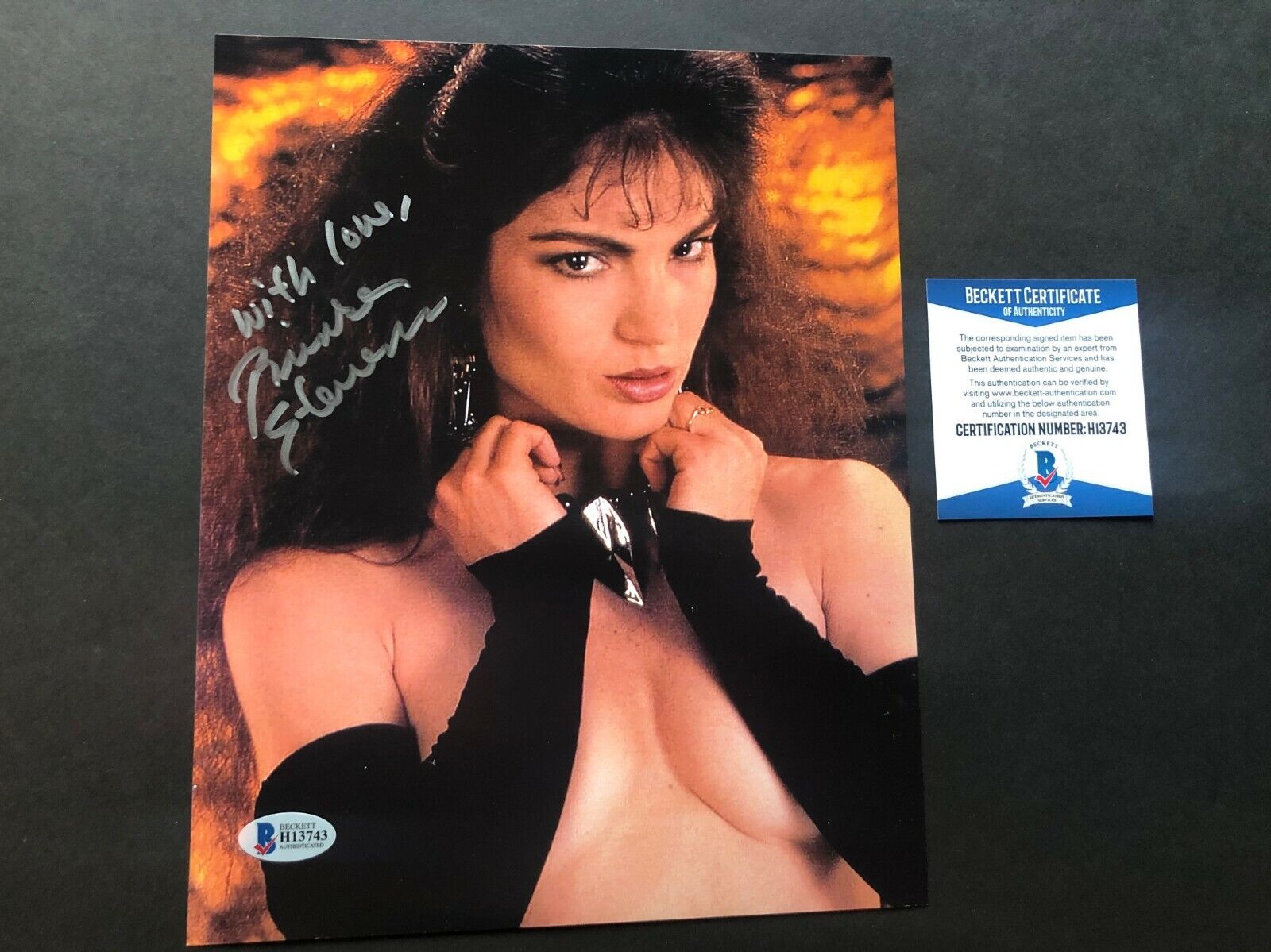 Brinke Stevens Hot! signed autographed sexy 8x10 Photo Poster painting Beckett BAS coa