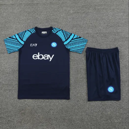 23/24 Naples Napoli Training Kit Short Sleeve Football Shirt Thai Quality