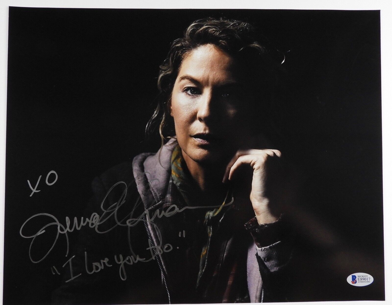 Fear The Walking Dead Jenna Elfman Autograph Signed Photo Poster painting Beckett 11 x 14