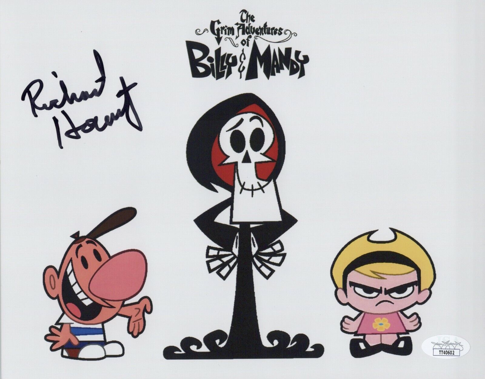 RICHARD HORVITZ Signed 8x10 BILLY & MANDY Photo Poster painting Authentic Autograph JSA COA Cert