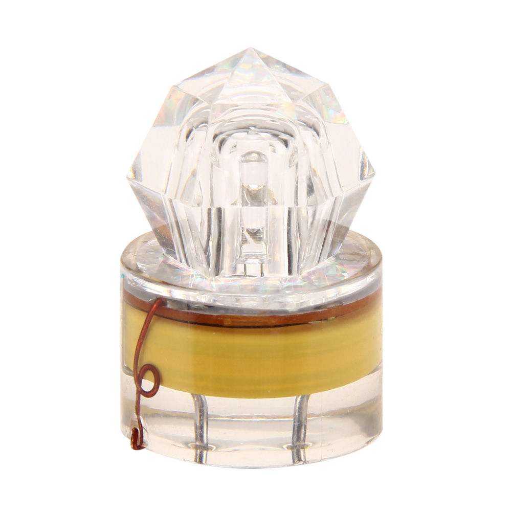 

Mini Diamond Led Fishing Squid Fish Lure Light Flashing Lamp Yellow, 501 Original