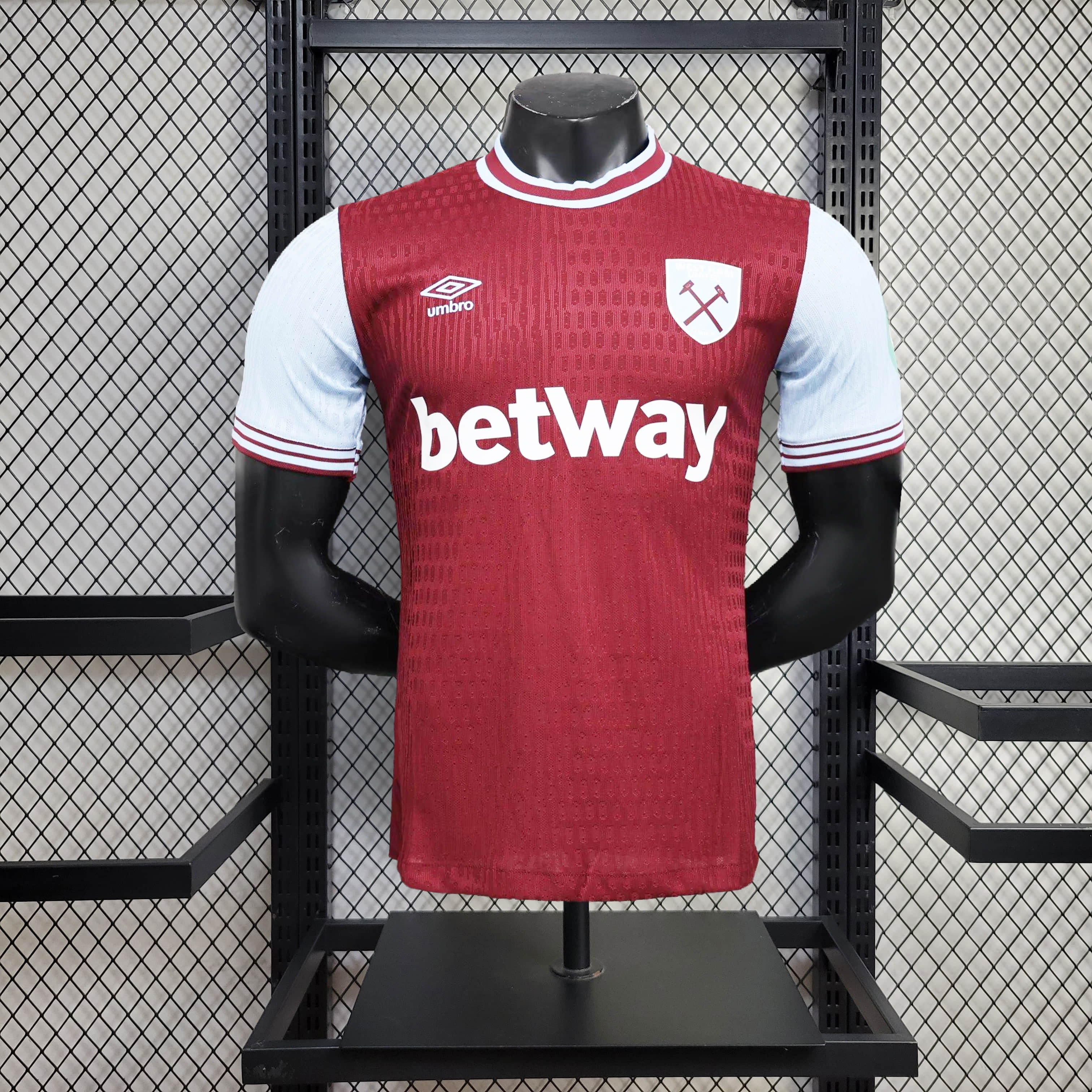 West Ham United 24-25 Home Stadium Jersey - Player Version