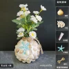 Wooden Vase Solid Mosaic Art Handmade Pasting Material Pack DIY Creative Decoration Kit