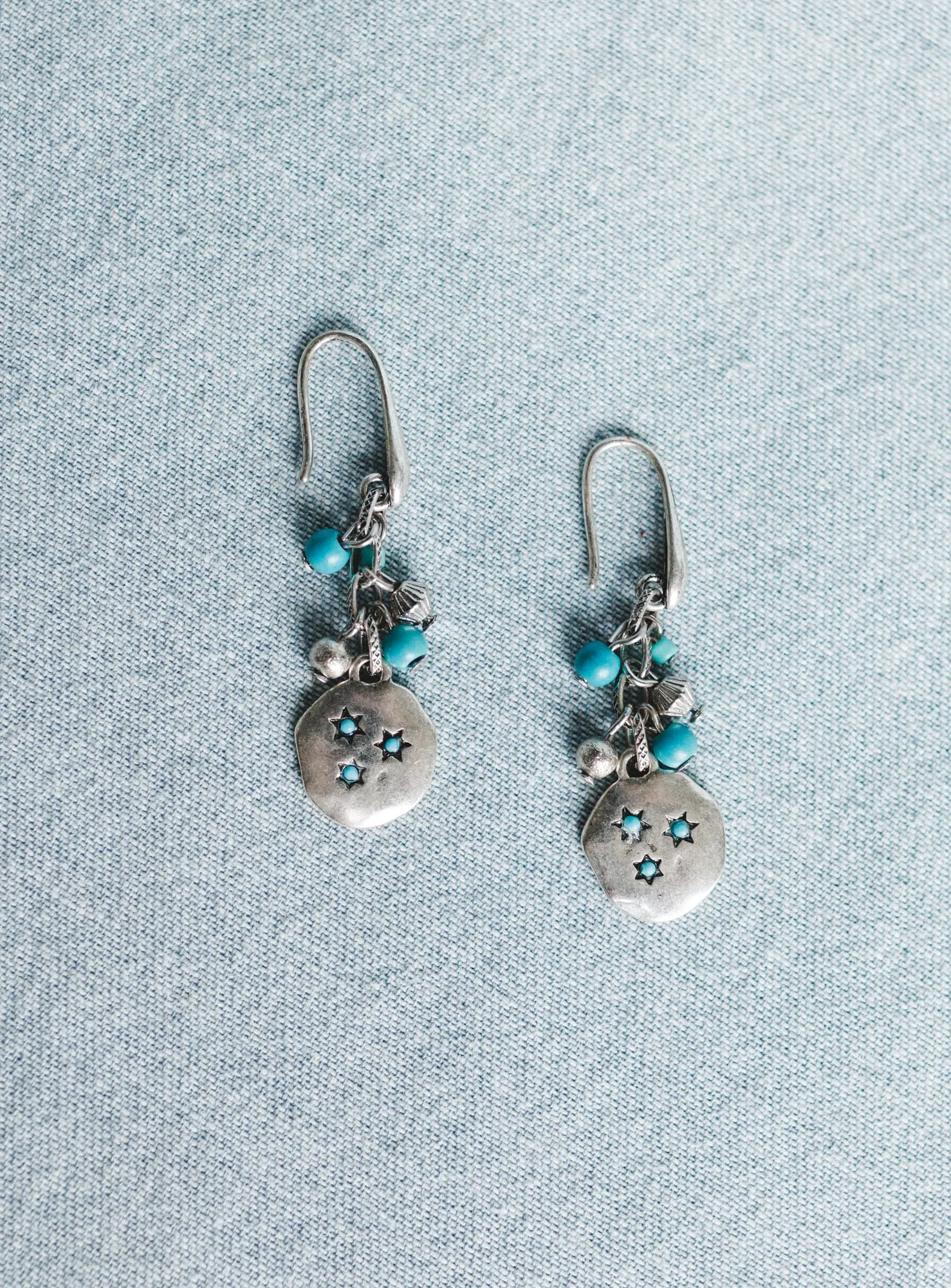 Moon Drifters Earrings - Silver