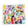Multi-Color Embroidery Yarn with Transparent Storage Box Cross Stitch Supplies Sewing Embroidery Thread Set for Halloween Christmas Mothers Day (100)