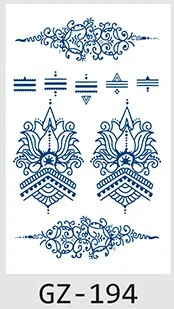 Drop Shipping Temporary Tattoo Stickers Sexy Flowers Juice Ink Lasting Girl Arm Neck Back Waist Buttocks Fake Tatoo Hot Sale DIY