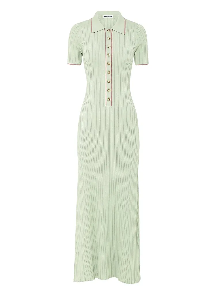Penelope Dress | Sage/Light Pink Penelope Dress | Sage/Light Pink