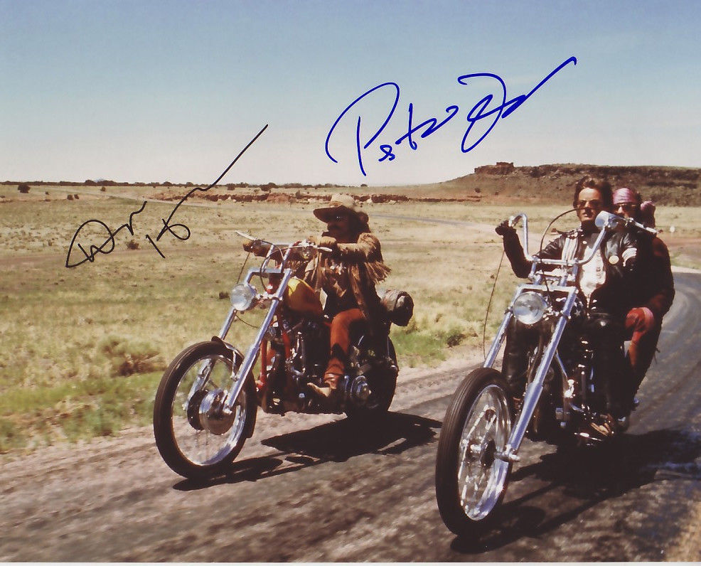 EASY RIDER CAST AUTOGRAPH SIGNED PP Photo Poster painting POSTER 1