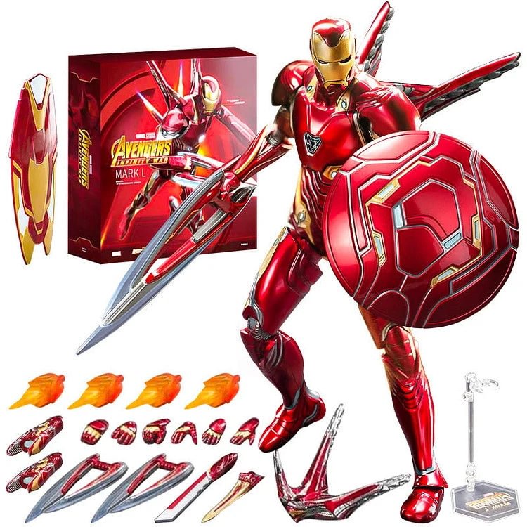 ZD Toys Marvel Licensed 1/10 Iron Man Mark 50