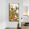 【Clearance Sale】(Big Size) Golden Peafowl - Full Round Diamond Painting 40*80cm