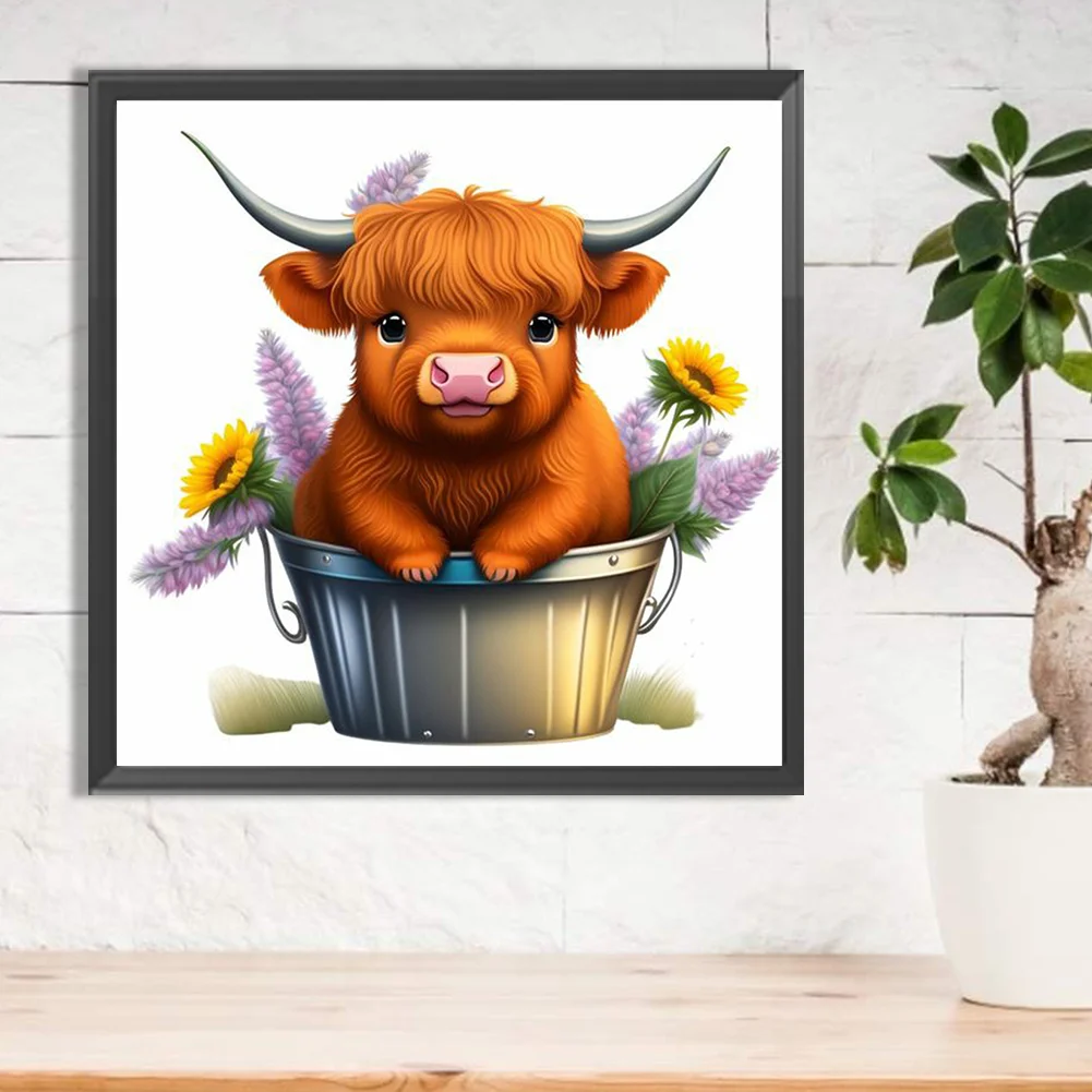 Diamond Painting - Full Round Drill - Yak(Canvas|30*30cm)