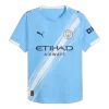 DE BRUYNE #17 Manchester City Home Authentic Soccer Jersey 2025/26