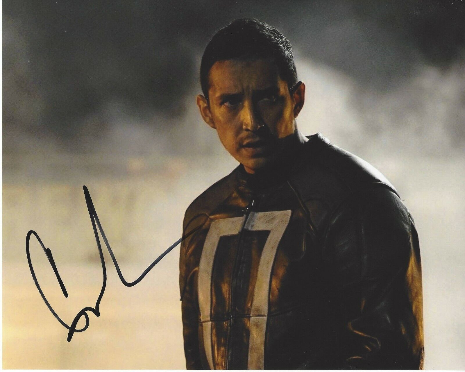 ACTOR GABRIEL LUNA SIGNED 8x10 Photo Poster painting COA B TERMINATOR DARK FATE AGENTS OF SHIELD