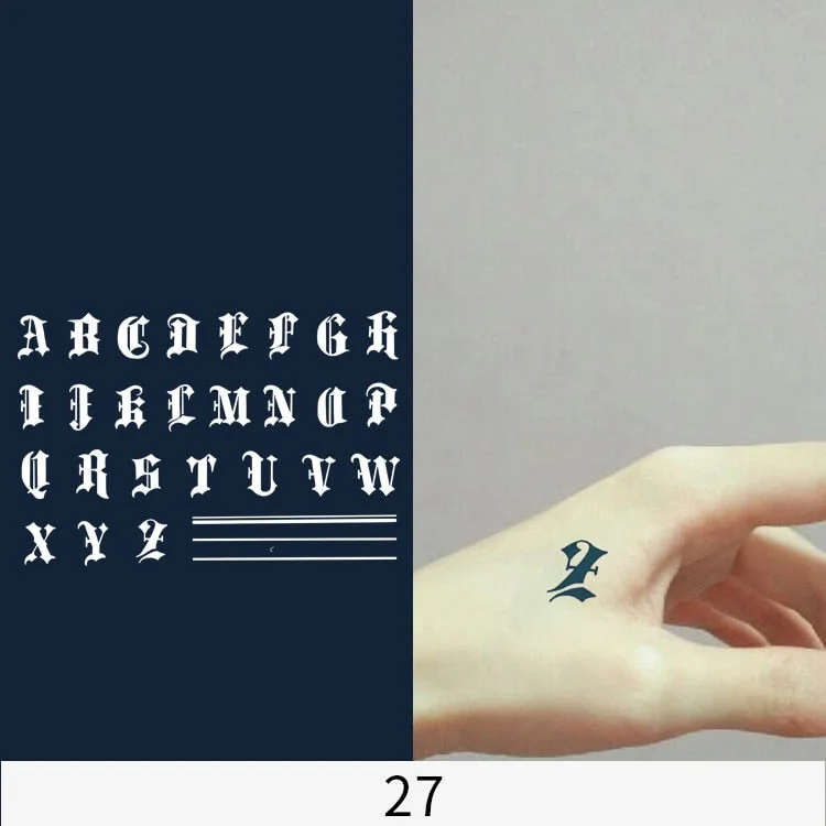 Flower Butterfly Animal Art Festival Comic Text Waterproof Full Body Arm Natural Temporary Tattoo For Men and Women