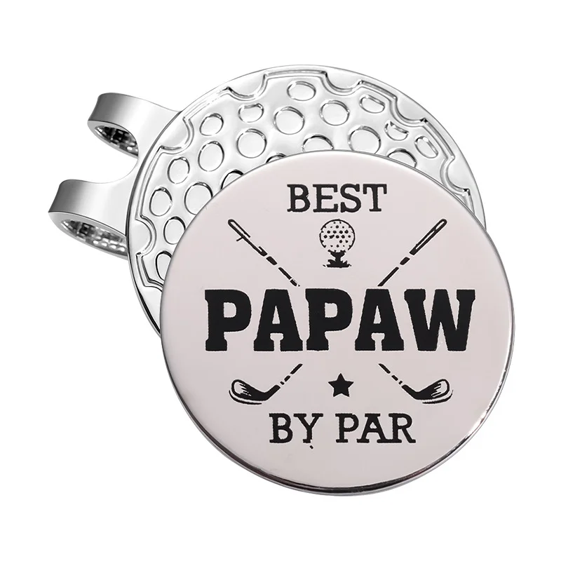 Personalized Golf Hat Clip Golf Ball Marker