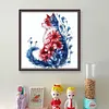 Blue And White Porcelain Cat-11CT Stamped Cross Stitch 40*40cm tapestrymarket
