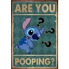 Are You Pooping?-11CT Stamped Cross Stitch 40*60cm  tapestrymarket