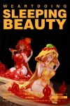 Sleeping Beauty Pizza Fairies - Original Design Resin Statue - WeArtDoing