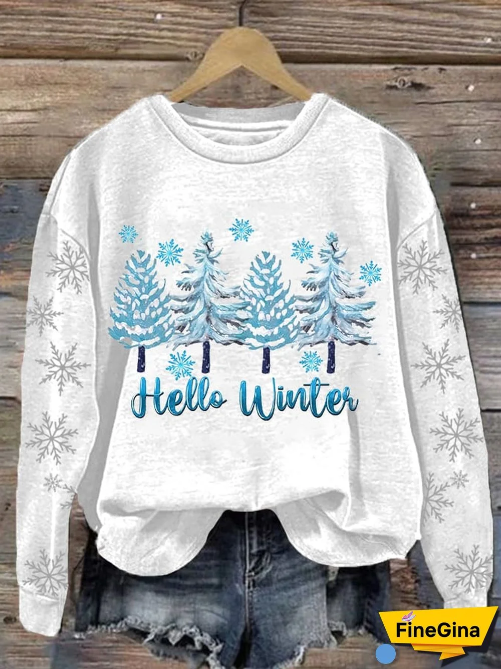 Women's Christmas Casual Printed Sweatshirt