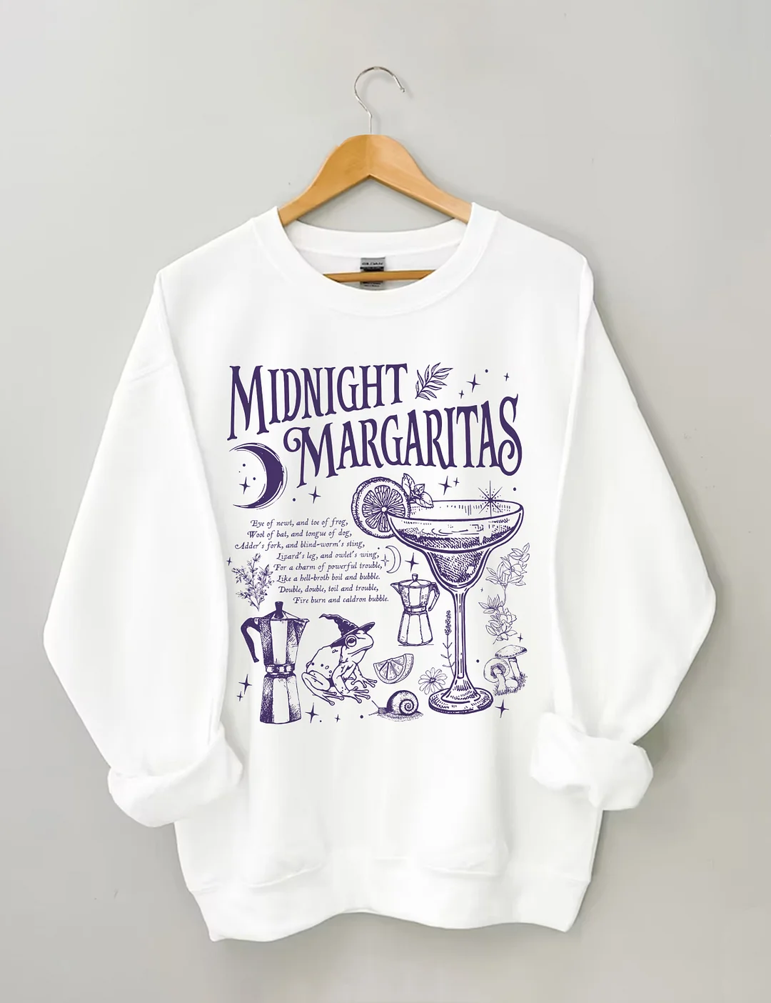 Midnight Margaritas Design Sweatshirt