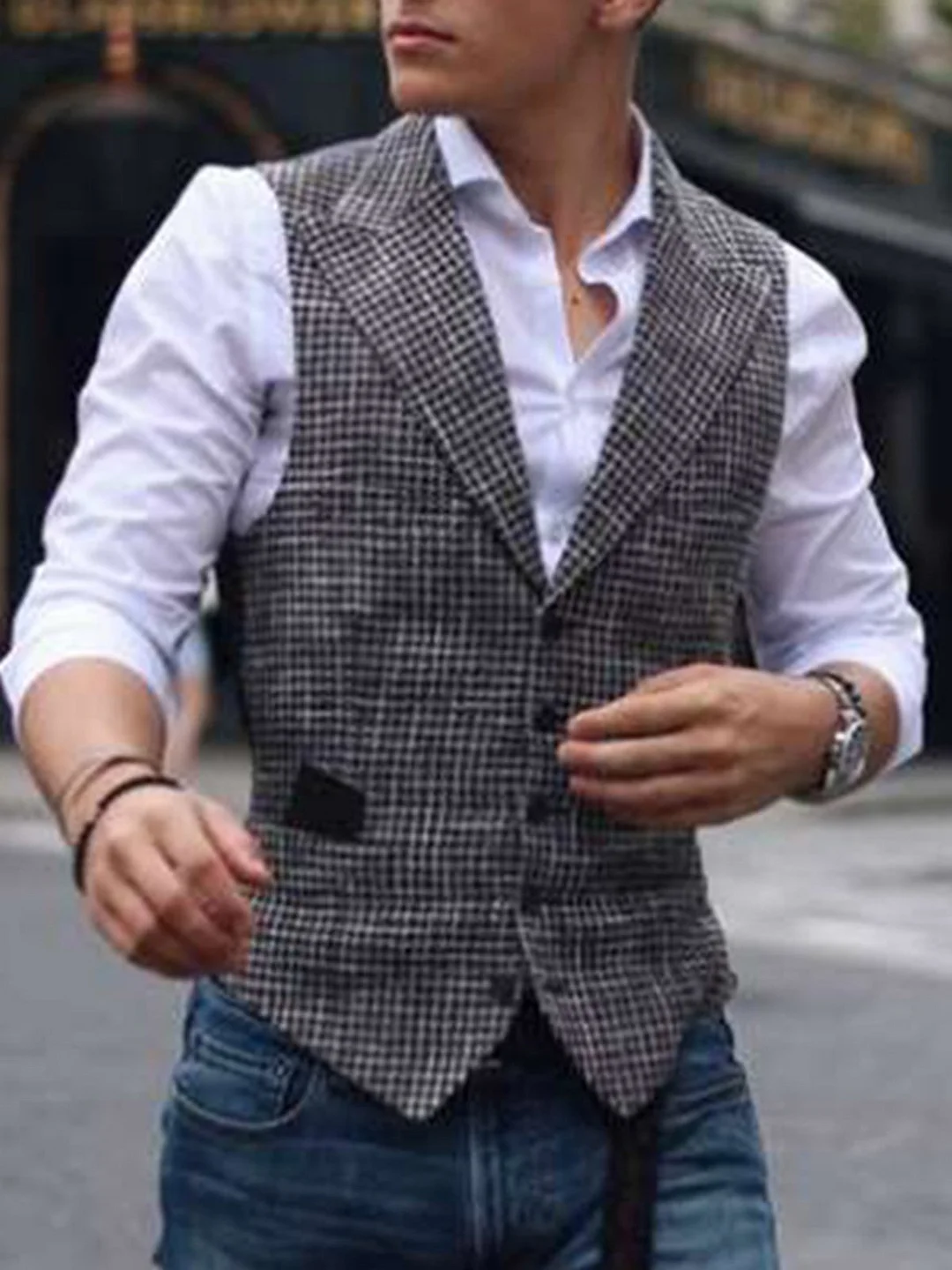 Men's vintage vest