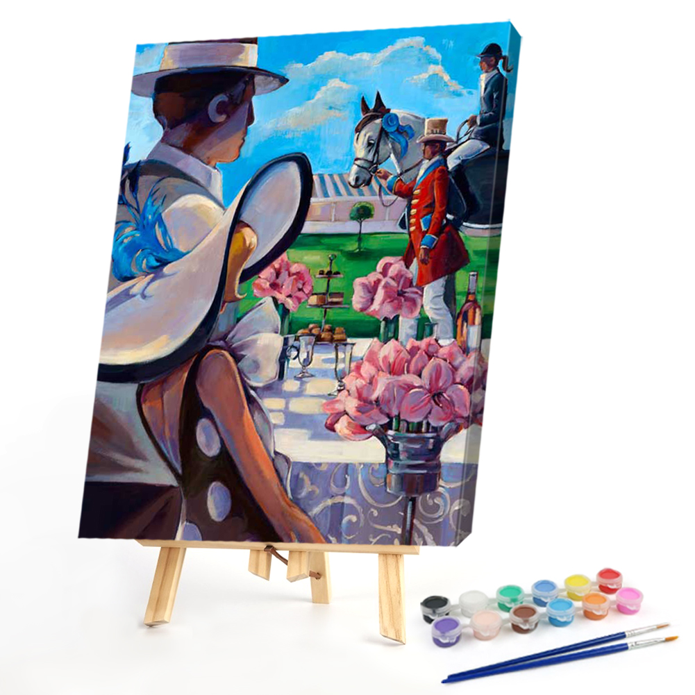 

40*50CM - Paint By Numbers - Outdoor View, 501 Original