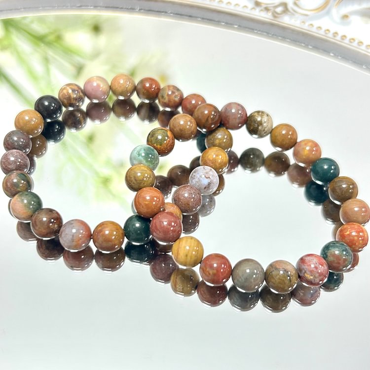 Ocean Jasper Bracelet 6mm/8mm/10mm