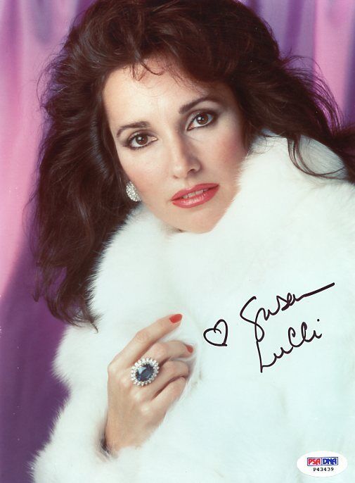 SUSAn Lucci Anastasia Signed Authentic 8X10 Photo Poster painting Autograph PSA/DNA #P43439