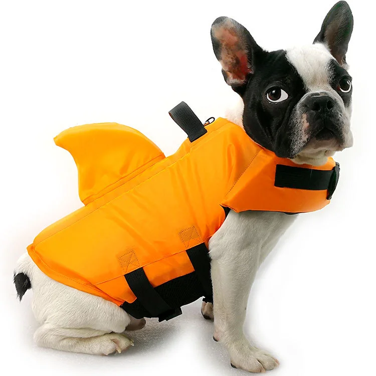Advanced Dog Shark Life Jacket|Upgraded Version|Dog Surfing & Swimming Life Vest