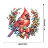 >SALE<Christmas Acrylic Single-Side Diamond Painting Hanging Pendant Decor (Cardinal)