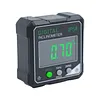 4-Side Digital Angle Finder Magnetic Level Box Electronic Cube Inclinometer Tool