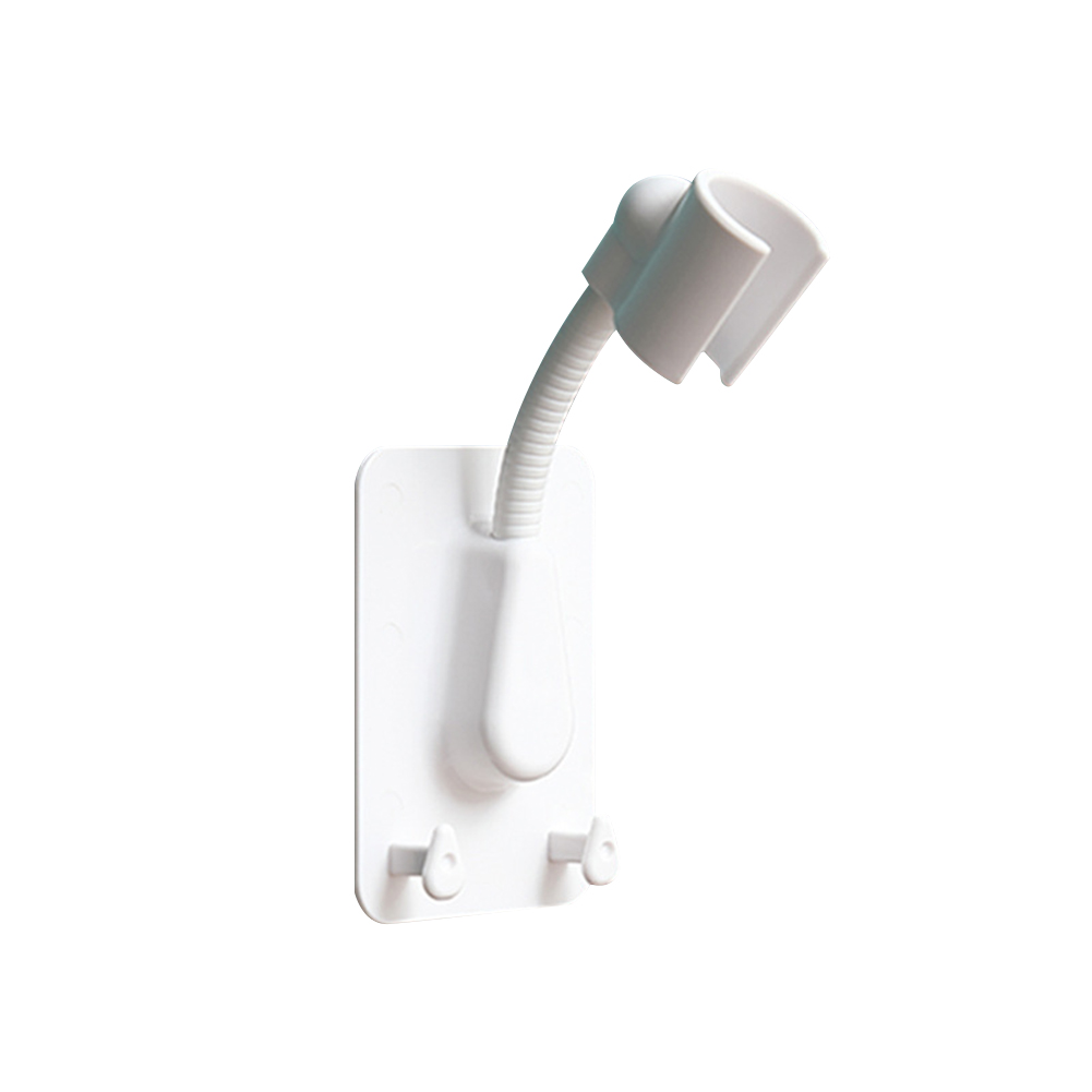 

Punch-Free Shower Head Holder Adjustable Paste-Type Shower Bracket, White, 501 Original