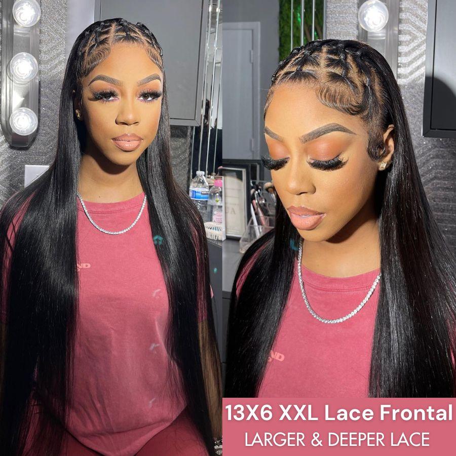 250% Top Raw Hair Straight Wig |13x4 & 13x6 Lace | HD Lace Frontal Wig | Boruihair 100% Human Hair