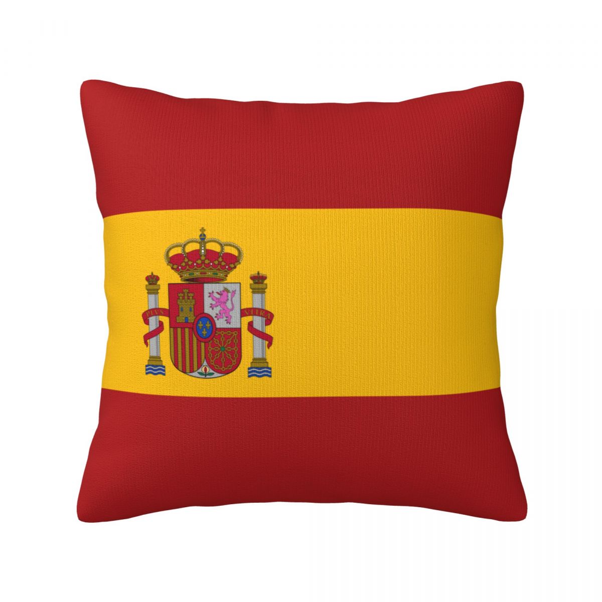 Spain Flag Throw Pillows 18 x 18 inch