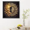 Sun Moon-Full Round Diamond Painting 30*30CM