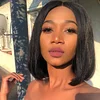 Bob Wig Human Hair Closure Wig Glueless