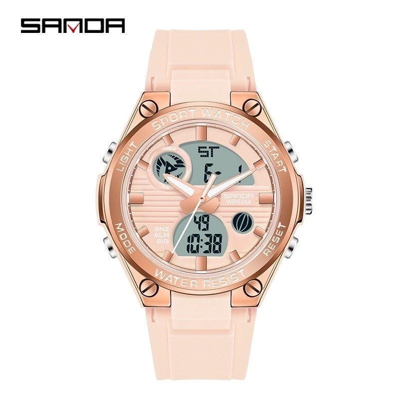Modern Style Solid Color Electronic Men’s Watches