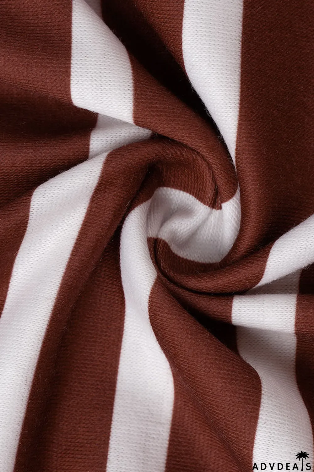 Red Casual Striped Print Patchwork V Neck Straight Plus Size Dresses