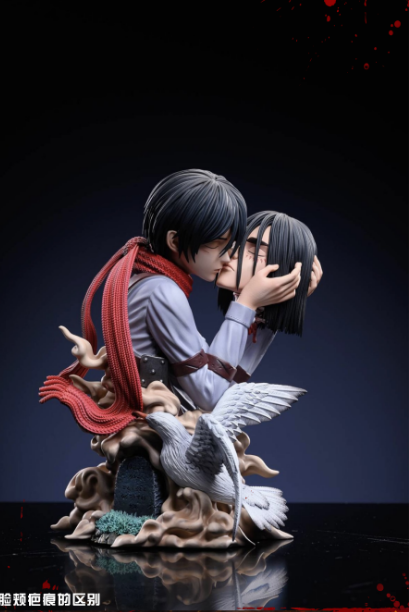 In-stock LC Studio - Attack on Titan #8 Kiss of Death Mikasa Holding the Head Statue(GK)-