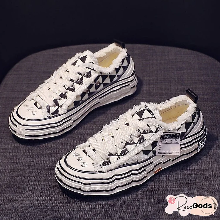 Men's Spring Retro Lovers Versatile Canvas Shoes