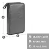 Portable Zipper DVD CD Holder 80pcs Capacity Portable Disc CD VCD DVD Carry Bag