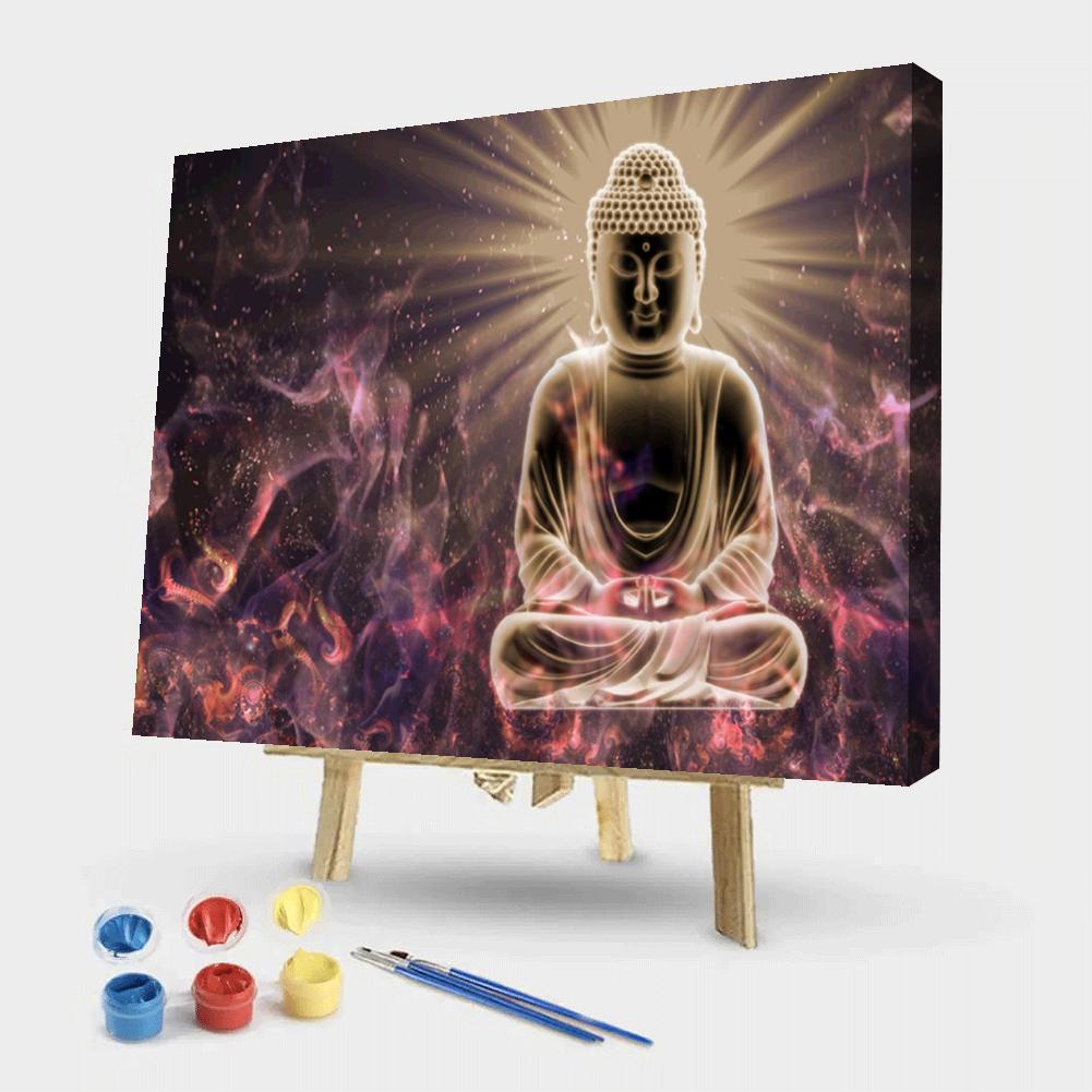 Buddhism - Painting By Numbers - 50*40CM gbfke