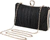 UBORSE Clutch Damen Pailletten Handtasche Strass Abendtasche mit Kette Gl&auml;nzend Brauttasche Elegant Portemonnaie Tasche Geldb&ouml;rse Envelope Tasche f&uuml;r Hochzeit Cocktailparty Tanzparty Geburtstag