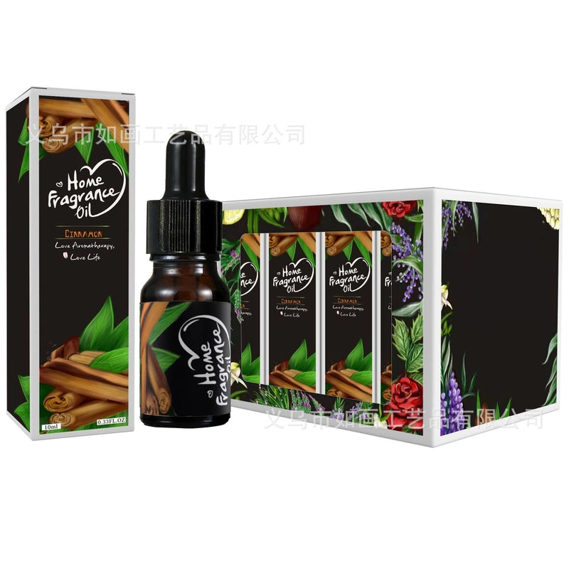 12 Pieces Humidifier Diffuser Dropper Aromatherapy Essential Oil Bedroom Relaxation Soothing Fragrance Source Factory 24 Flavor Plant Essential Oil